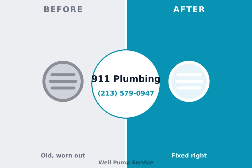 Before and after: plumbing company Johnston City, IL